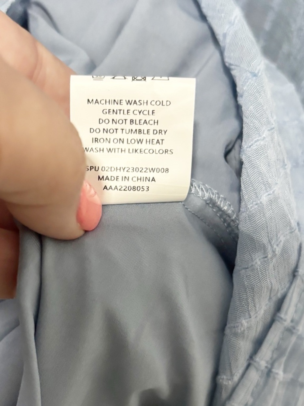 BloomChic Light Blue Peasant Dress Womens Size 18-20 Cottagecore Prairie Boho - Picture 9 of 12